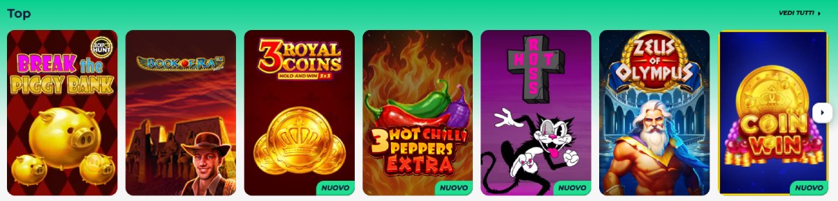 Giochi da GreatWin casinò